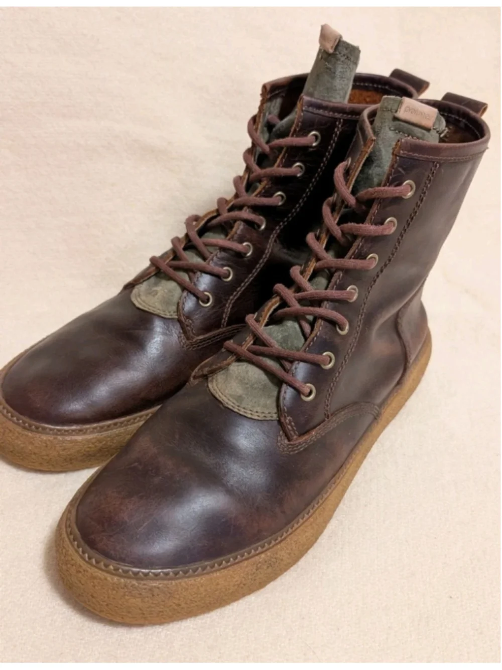 Pointer Boots Mens Size 10.5 Brown Leather Chukka Classic Boots F31
